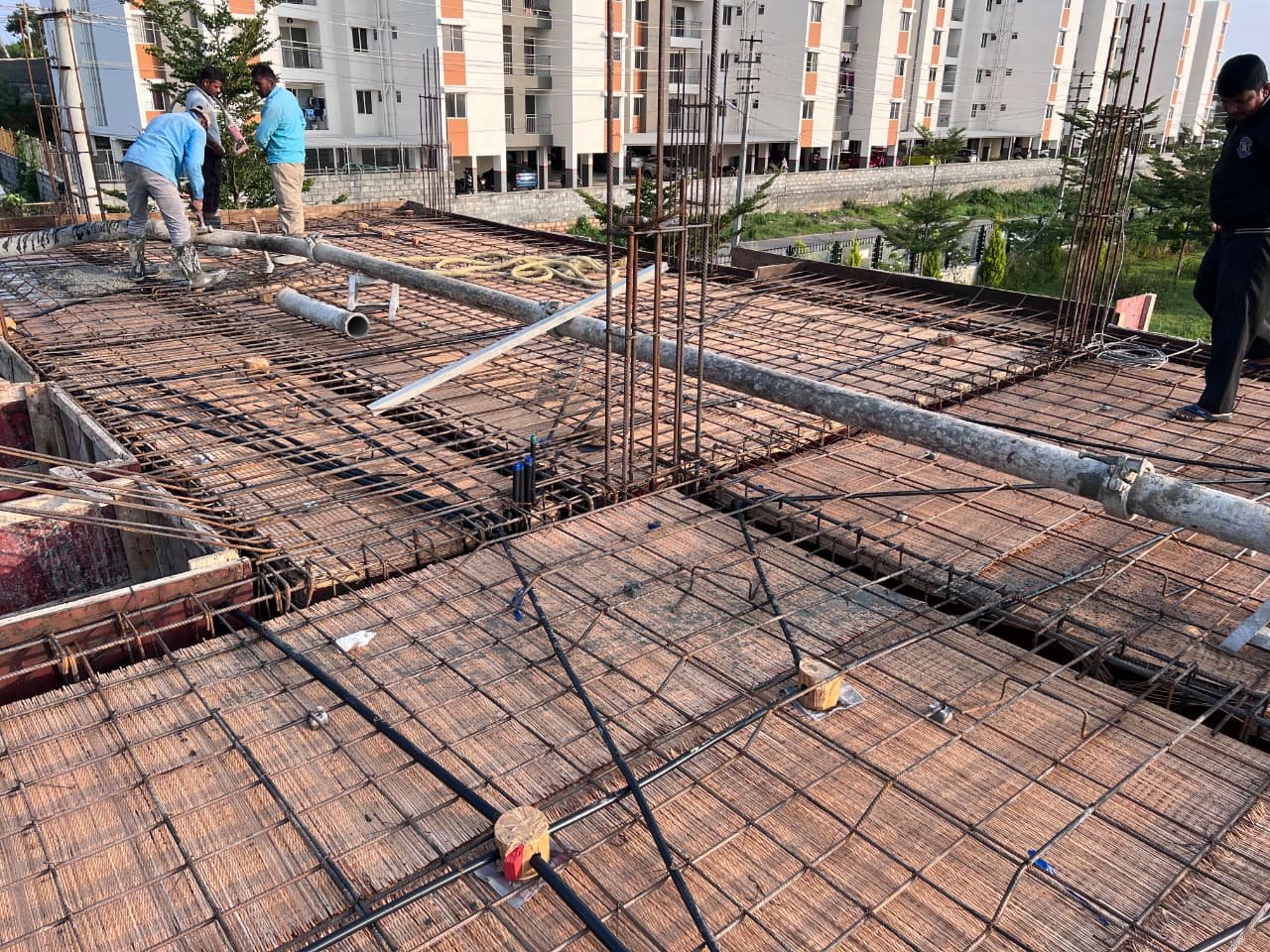 Ongoing construction project